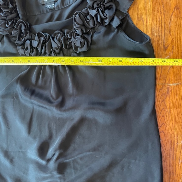 Spense Black Ruffled Blouse - Picture 5 of 6